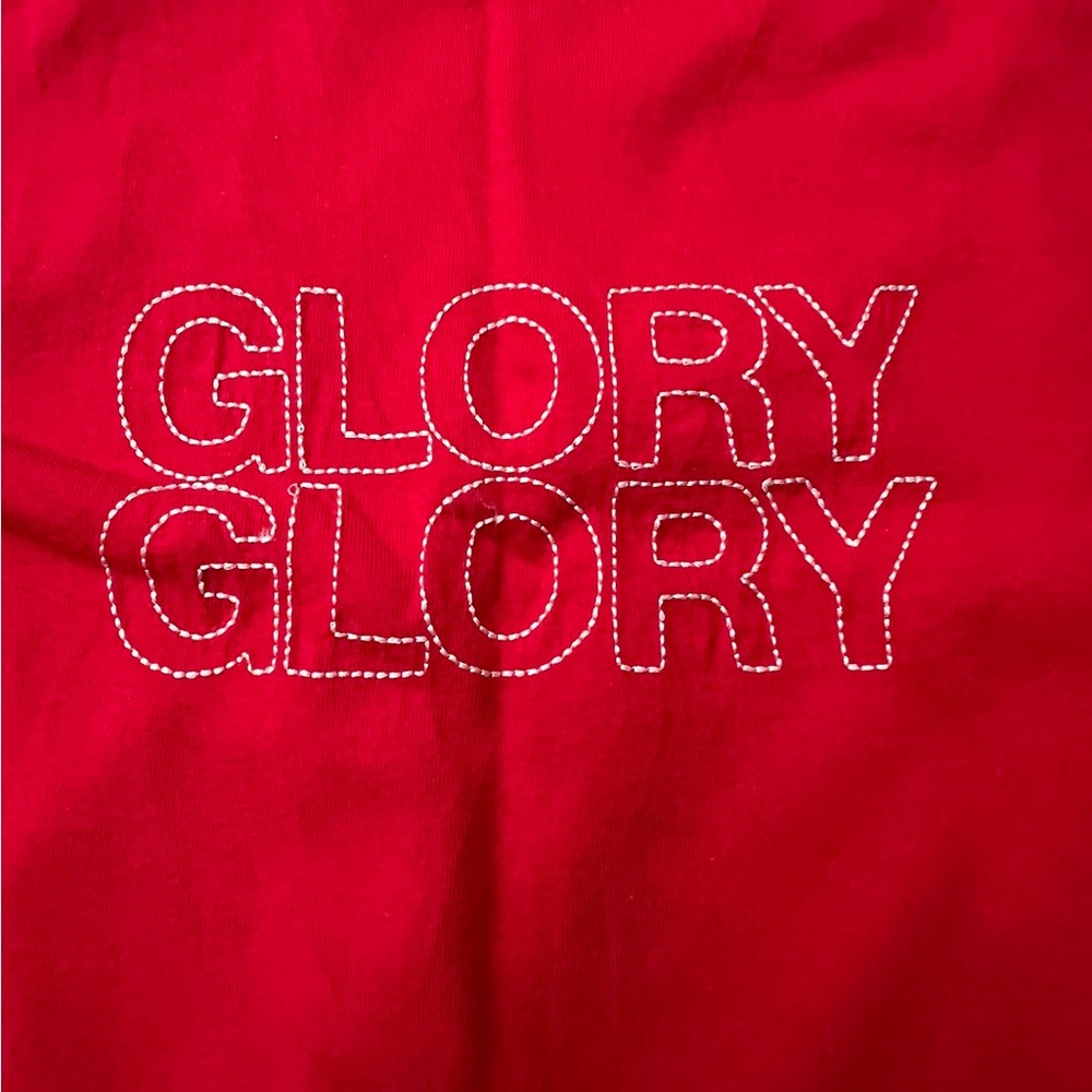 ❤️🤍💙🇺🇸NIKE Red GLORY Tee Tank Top